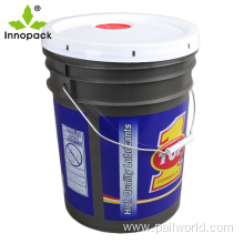 20 liter blue plastic buckets price